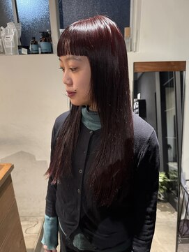 オリ(oli) Bordeauxとオン眉