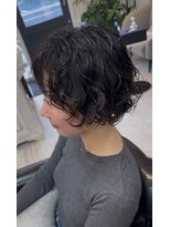 イヴ ヘアコード(EVE hair coord)&nbsp;ラフウェーブパーマxボブ