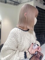 ペレ アネックス 大阪梅田茶屋町店(PELE ANNEX)&nbsp;着物ヘア/ダークアッシュ/ミディアムレイヤーカット/梅田