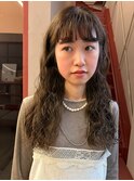 イメチェン◎春のスパイラルパーマ×暗髪ウェーブ20代30代