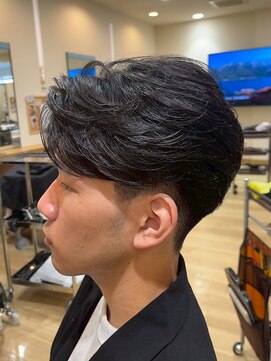 ラファンス 栗林店(LaFENCE) メンズカット/フェザー/ショート/ナチュラルパーマ