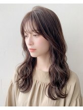 ディアーナ(DIANA)&nbsp;ロングレイヤーカット髪質改善◎艶髪/20代30代/グレージュ