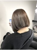 内巻きボブヘア #しのだスペシャル