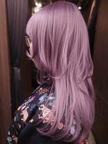 ブロック ジャポン(bloc japon)&nbsp;青味ラベンダーニュアンスカラーステップカット段カットくびれ