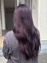 エルベ 千波店(elve) ダブルカラーで叶える透明感たっぷりラベンダーカラー♪