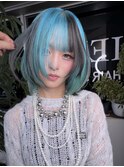 クラゲヘアインナーカラーケアブリーチダブルカラーハイトーン