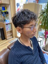 ヘアーサロン新華&nbsp;ツーブロック刈り上げスタイル