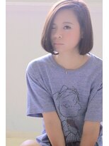 ハグ 横浜(HUG)&nbsp;早くも人気ナンバー１ナチュラルボブ☆／OCEANS 城戸　史