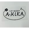 ヘアーアンドエステ アヒカ(A-HiKA)のお店ロゴ
