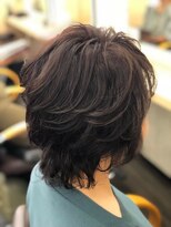 美容室 びゃんびゃん 社店&nbsp;ボリュームと動きのある大人スタイル