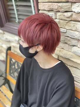 ニュー東京エクセレントヘアー ハイカラー 前下がり