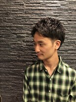 プレミアムバーバー 銀座店(PREMIUM BARBER produce by HIRO GINZA)&nbsp;ツーブロックビジネスショート