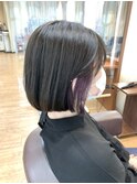 【marl.】紫インナーカラー　@30代40代50代/鈴鹿