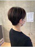 ボーイシュ ショート_エッジショートくびれセミディ