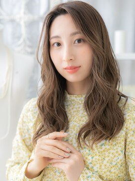 モッズヘア 上尾西口店(mod's hair) 外国人風ハイライト大人巻きセンターパートa上尾20代30代40代