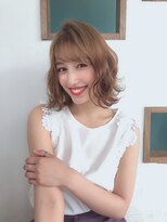 クシュ 所沢東口店(kusyu...) ショコラベージュ×ボブルフ×カール×ベビーバング×所沢