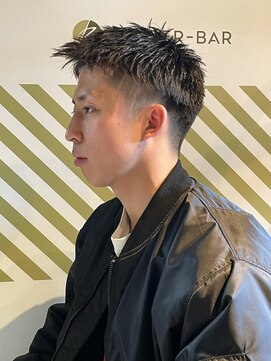 バーバーバー アカバネ(BARBER-BAR AKABANE) 大人の刈り上げスタイル【BARBER-BAR】