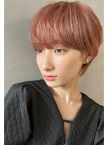 パーク(PARK)&nbsp;【PARK】ピンクベージュ×ワイドバング