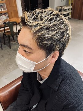 ウェルネス(Wellness) ツイストスパイラルサイドパート韓国マッシュ30