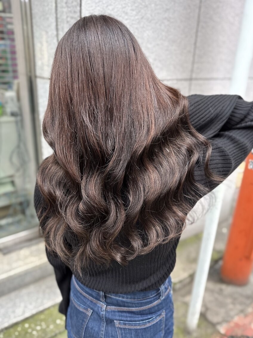 大人韓国風スタイル#シールエクステ#大人かわいい韓国#宇都宮