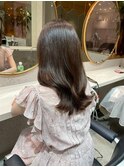 ラベンダーベージュ/韓国ヘア/グレージュ