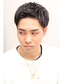 ヘアーアンドグルーミング ヨシザワインク(HAIR&GROOMING YOSHIZAWA Inc.) アップバングショートスタイル/ツーブロック/ビジネススタイル