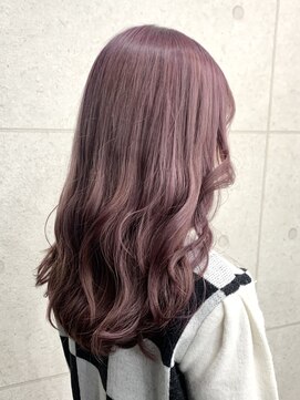 アンリ(Anli) ◎ピンクロングレイヤー艶髪