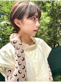 マッシュショート/ハンサムショート/イルミナカラー/銀座日比谷
