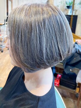 カミビトグロウ(kamibito glow) 20代30代40代大人可愛い髪質改善カラーアッシュグレージュ