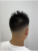 スキンフェードスパイキーショート高円寺モホークベリーショート