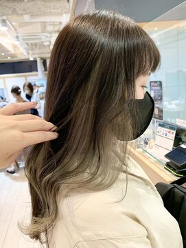 プラグ バイ ネオリーブ(plug by neolive) デザインカラー×髪質改善 [髪質改善/縮毛矯正]韓国J