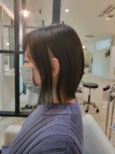 ヘアアンドスパリリィ(LiLiy) ぱつっとボブ