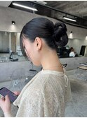 タイトアレンジ◯カチモリヘア◯結婚式アレンジ