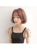 内巻きふんわりボブ