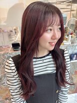 モナバイルーブル(MONA by Louvre)&nbsp;【MONA】カシスピンク/チェリーレッド/ロングレイヤー