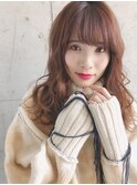 20代30代大人可愛い前髪顔周り似合わせカット大人レイヤー