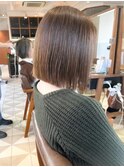 似合わせカット/メルティカラー/切りっぱなしボブ/ハイライト