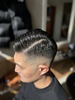 ニッケ ヘアーデザイン(nikke hair design) 七三スキンフェード