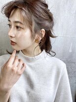 美髪☆韓国レイヤー×縮毛矯正髪質改善ダブルカラー/名古屋栄
