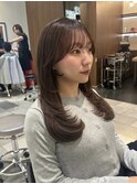 似合わせ顔周りカット&レイヤーカット