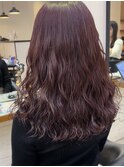 コテ巻き風パーマしっかり目 新デジタルパーマ