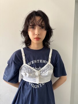 アスター(astar) ミディアムレイヤーパーマ