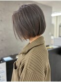 ハイライトハイトーンダブルカラー20代30代40代前髪長めULu