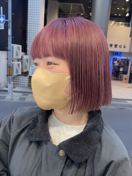 シー(shii..) 《shii../船水》#ピンクパープル#ピンクカラー#ケアブリーチ