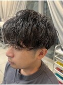 王道メンズショート☆無造作パーマ