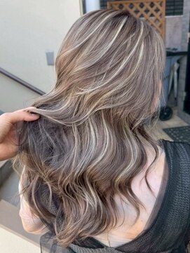 オニキス(ONYX) R88 バレイヤージュハイライト白髪白髪ぼかし40代ケアブリーチ