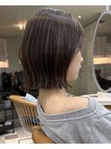 韓国/前髪/縮毛矯正/レイヤー/ショートボブ/ボブ