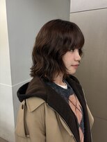 ローレンアオ(LOREN AO)&nbsp;黒髪/クラゲヘアー/オリーブグレー/小顔/ココアベージュ/矢場町