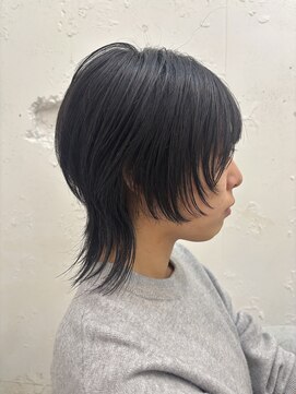 コンティロミー(CONTI ROMMY.) ウルフレイヤー顔まわりカット似合わせシャギーウルフ本厚木