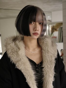 クペウヘイヴン(cope'u HAVEN) 原宿/ウルフカット レイヤー デザインカラー ルーツカラー